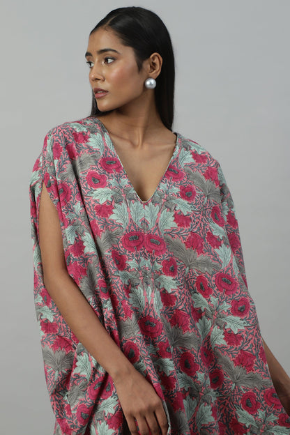 PINK POPPY ORGANIC COTTON KAFTAN