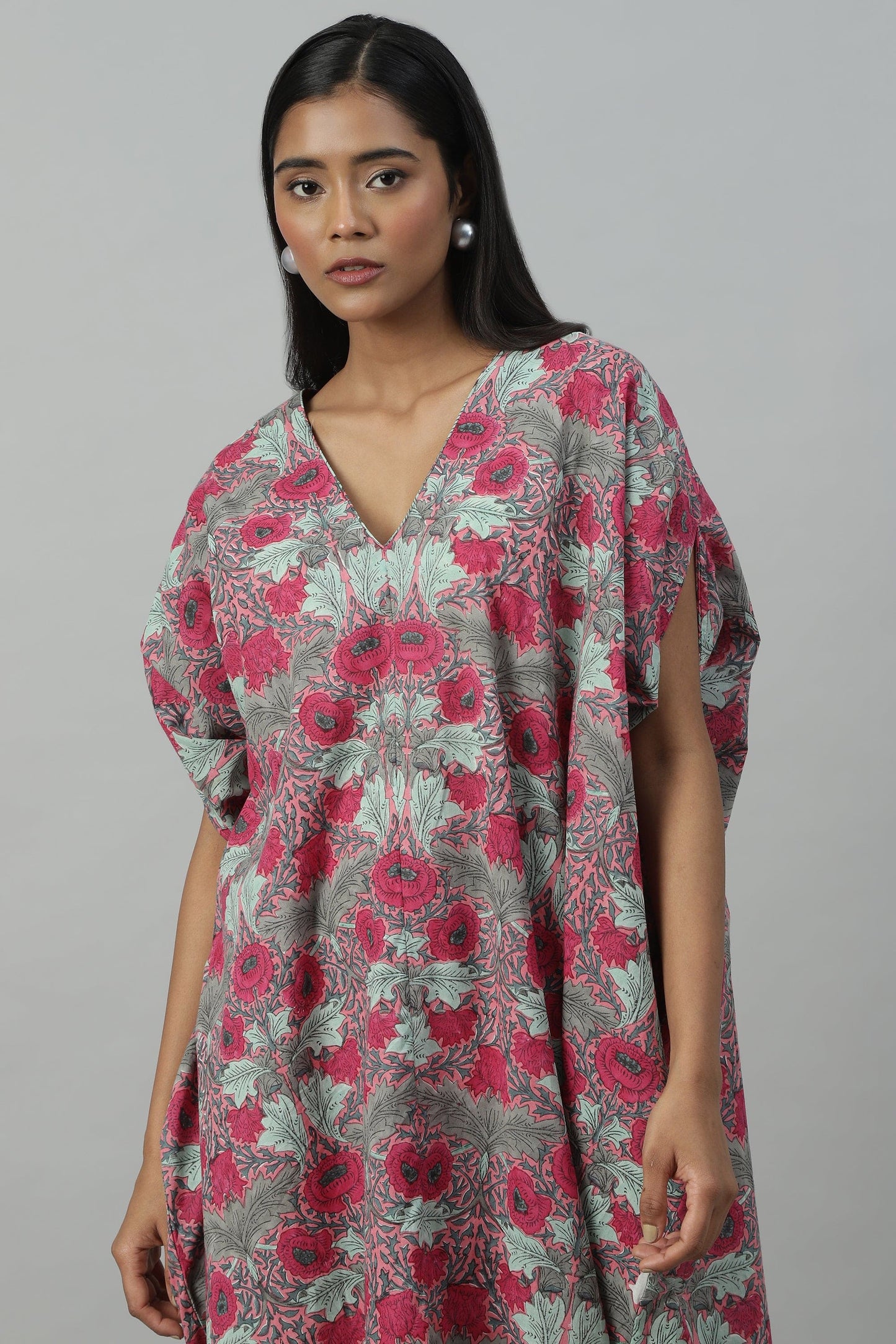 PINK POPPY ORGANIC COTTON KAFTAN