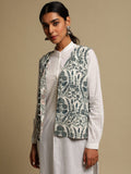 Anaar Jaal Organic Cotton Hand Block Printed Reversible Jacket