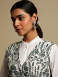 Anaar Jaal Organic Cotton Hand Block Printed Reversible Jacket