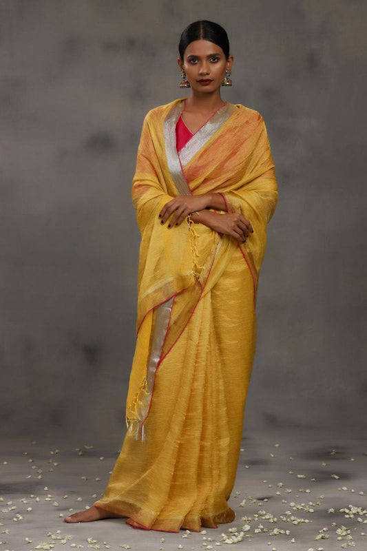 Linen Zari Gainda